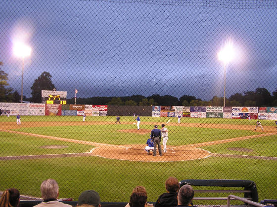 Behind Home Plate, Falcon Park, Auburn NY